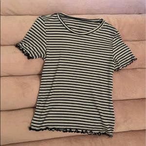 Striped American Eagle Tee